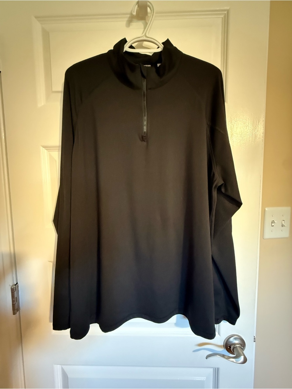 Men's Puma Black 1/4 Zip Performance Pullover